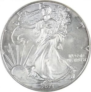 Better Date 2021 American Silver Eagle 1 Troy Oz .999 Fine Silver *827