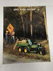 John Deere AMT 600 Utility Vehicles Dealer Sales Brochure Vintage 1987