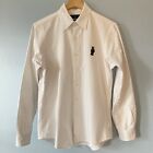 Ralph Lauren Classic Fit Men’s Medium Polo Bear Oxford Shirt Button Down White