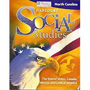 Harcourt Social Studies North Carolina: Student Edition (5-year subscript - GOOD