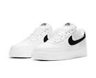 Nike Air Force 1 '07 Shoes White Black CT2302-100 Men's Size 9.5 NEW( No Lid)