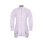 ADIBA Designer Lavender Tweed Short Coat Dress size S