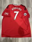 2022-23 Adidas Manchester United Cristiano Ronaldo Home Jersey Size 4XL