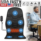 Home Electric Neck Back Massager Pad Car Massage Chair Recliner Heat Cushion