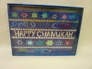 NEW BOX SET OF 14 PAPYRUS HAPPY CHANUKAH HOLIDAY CARDS ENVELOPES STICKERS
