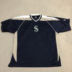VF Imagewear Seattle Mariners Jersey Pullover Shirt Size L MLB
