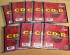 K Hypermedia Lot of 9 CD-R 48x 700 MB 80 Minute Recordable Blank CDs Cases