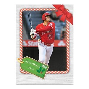 2021 Topps NOW Shohei Ohtani MLB ADVENT Holiday Card 1 Angels