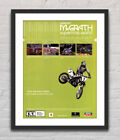 Jeremy McGrath Supercross World PS2 Gamecube Glossy Promo Poster Unframed G1733