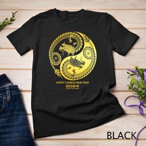 Happy 2024 Chinese New Year 2024 Year of the Dragon 2024 T-Shirt Unisex T-shirt