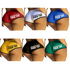 Women's Naughty Booty Shorts Yoga Workout Sports Shorts Hot Pants Party Clubwear