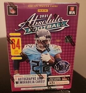 New 2021 Panini Absolute NFL Football Blaster Box Sealed In Hand Ships Now
