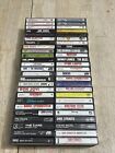 Lot of 50 Classic Rock  Prog Rock New Wave 80s Cassette Tapes Yes Cars CCR Seger