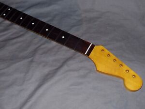 9.5 C DARK RELIC Allparts Rosewood Neck will fit Stratocaster vintage SRV body