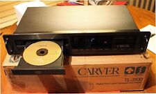 Vintage Carver CD Player TL-3100 - Digital Time Lens - Manual & Remote