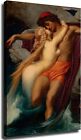 Frederic Leighton The Fisherman and The Siren Poster Picture HD Poster framed