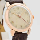 RECORD WATCH CO 1950's Vintage. 18k Rose Gold (# 14565)