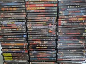 L@@K!!! 91 ULTRA RARE HORROR MOVIE DVD LOT COLLECTION, ONLY ON DVD OUT OF PRINT