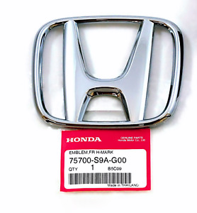 08-17 Honda Accord Emblem 09-11 Civic Front Grille 15-17 FiT H 10-11 CRV Logo  (For: Honda)