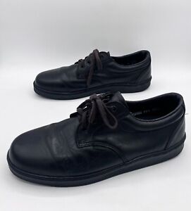 Thorogood USPS Uniform Black Leather Sneakers Union Made Men’s 10W 834-6283 Vint