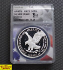 New Listing2021-W American Eagle Landing T-2 Dollar $1 .999 Silver 1 OZ Proof Coin PR70DCAM