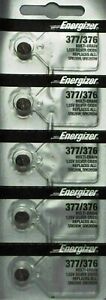 5 x FRESH Energizer 377 376 WATCH BATTERY SR626SW SR626W Silver Oxide Battery