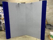 Nimlok Trade Show Display Booth, Felt Board material-With Rolling Cases (2)