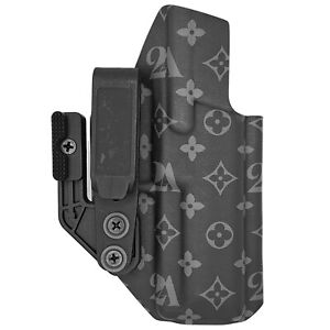 IWB TUCKABLE HOLSTER | 2A MONOGRAM BLACK/GRAY BY GHC HOLSTERS