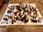 HUGE LOT Of 61+ SCHLEICH PAPO Knights Horses Jousting Dragons Mammoth Whitch ETC