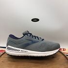 Brooks Mens Beast 20 Gray Navy Running Shoes Size 12 4E Extra Wide (1103274E491)