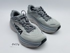 Hoka One One Bondi 8 Men's Size 8 D (Medium) Running Shoes Gray *See desc