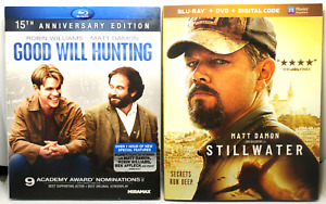 Good Will Hunting (Blu-ray+Slip Cover)/Stillwater (BR+Digital+Slip) MATT DAMON