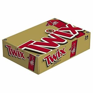 TWIX Sharing Size Candy Classic Caramel Chocolate Cookie Candy (24-Bars)