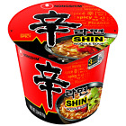 Nongshim Gourmet Spicy Shin Instant Ramen Noodle Cup, 6 Pack
