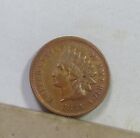 Indian Head Cent 1871 Almost Uncirculated