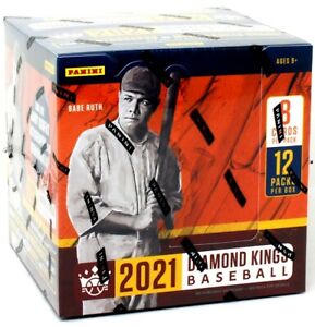 2021 PANINI DONRUSS DIAMOND KINGS BASEBALL HOBBY BOX BLOWOUT CARDS