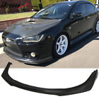 Fits 09-15 Mitsubishi Lancer GT GTS Ralliart RA Style Front Bumper Lip Spoiler (For: Lancer GTS)