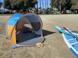 NEW Pop Up Beach Tent 3-5 Person 86x57x47