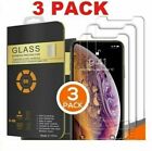 3-Pack For iPhone 11 Pro 8  Plus Xs Max XR 12 14 Tempered GLASS Screen Protector