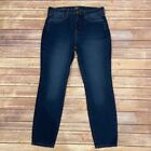 NYDJ Not Your Daughters Jeans Size 10 Ami Skinny Jeans Dark Wash Stretch