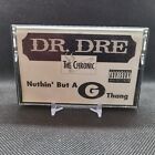 DR DRE Cassette Tape NUTHIN BUT A G THANG 1993 Maxi Single Rap Hip Hop Rare