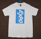 Expo Dry Erase Shirt Adult Medium White Blue Logo Markers School