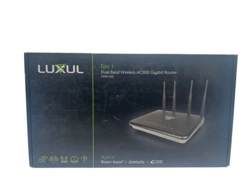 Luxul Epic 3 Dual Band Wireless AC3100 Gigabit Router - XWR-3150 - Open Box