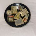 Vintage Barware Tray with Liquor Labels - Circa 1950 - Mancave She-Shed Decor!!!