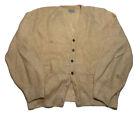 Vintage 60s Mohair Cardigan Cream White Size Large N2