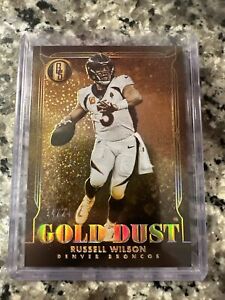 2023 Gold Standard Gold Dust /24 CASE HIT Russell Wilson Broncos