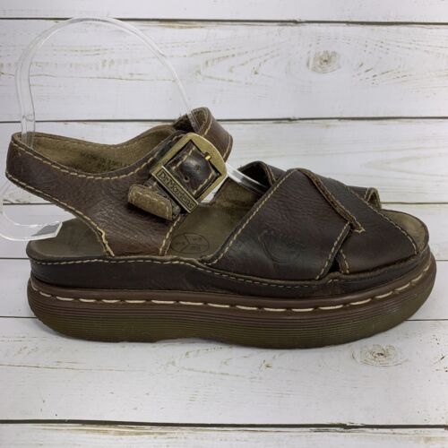 Doc Dr. Martens 8644 Fisherman Sandals Mens 6 Leather Chunky Vintage Womens 8
