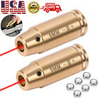 1-4x Tactical 9mm Red Laser Bore Sight Cartridge Boresight Sighter w/ 6 Battery