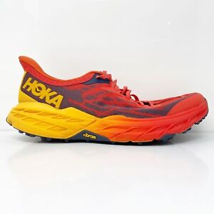 Hoka One One Mens Speedgoat 5 1123159 FRYL Orange Running Shoes Sneakers 13 2E