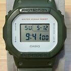 Casio G-Shock DW-5600M-3 Green Earth Tones Square Mens Digital Watch 5600 *READ*